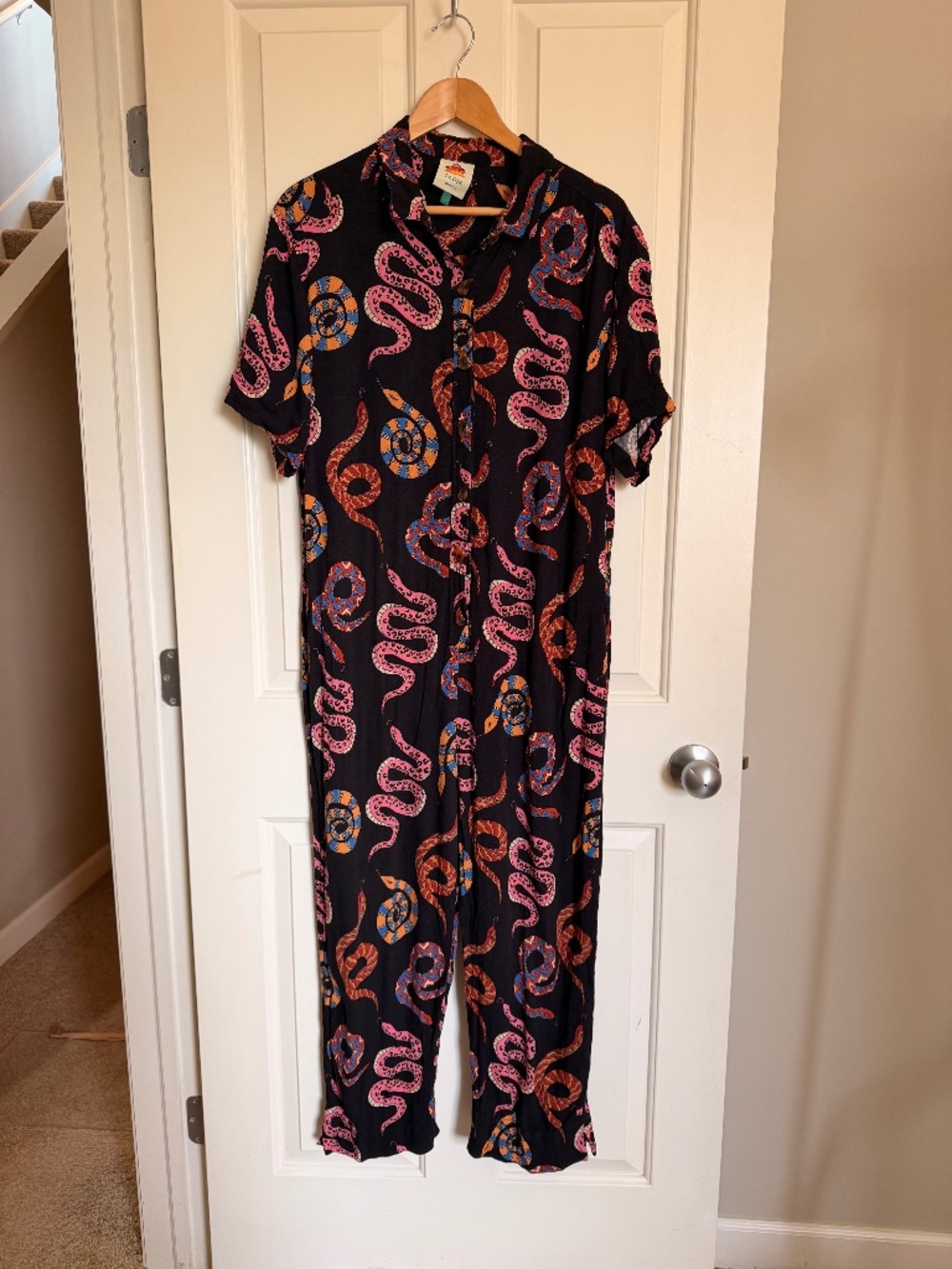 Farm Rio Snake Jumpsuit